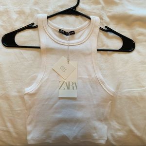 ZARA RIBBED TOP
